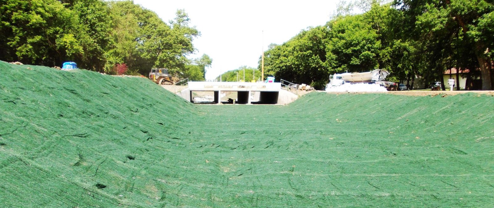 Erosion Control Matting With Seed